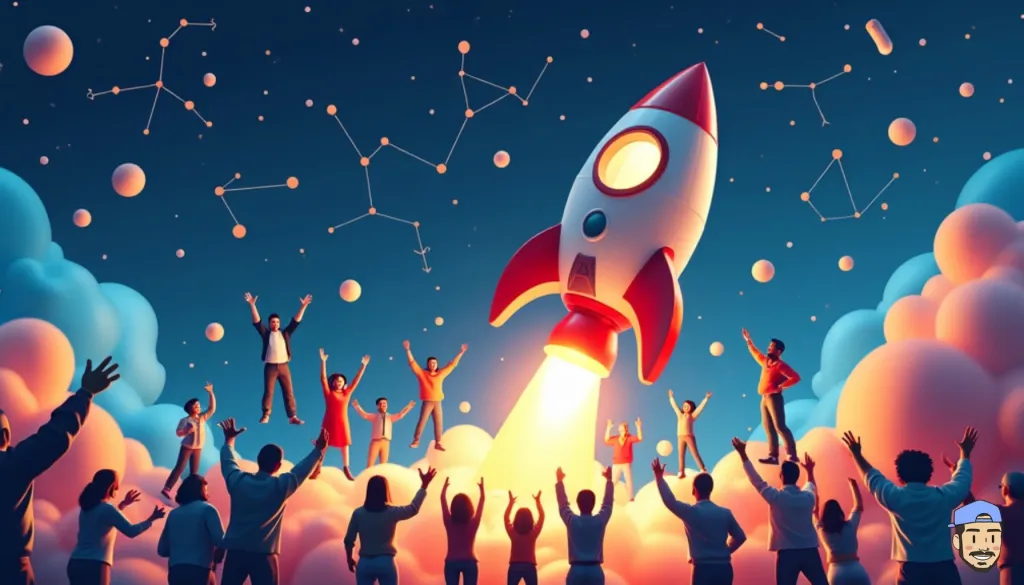 Fusée symbolisant l’optimisation d’une agence SEO grâce aux indicateurs-clés de performance