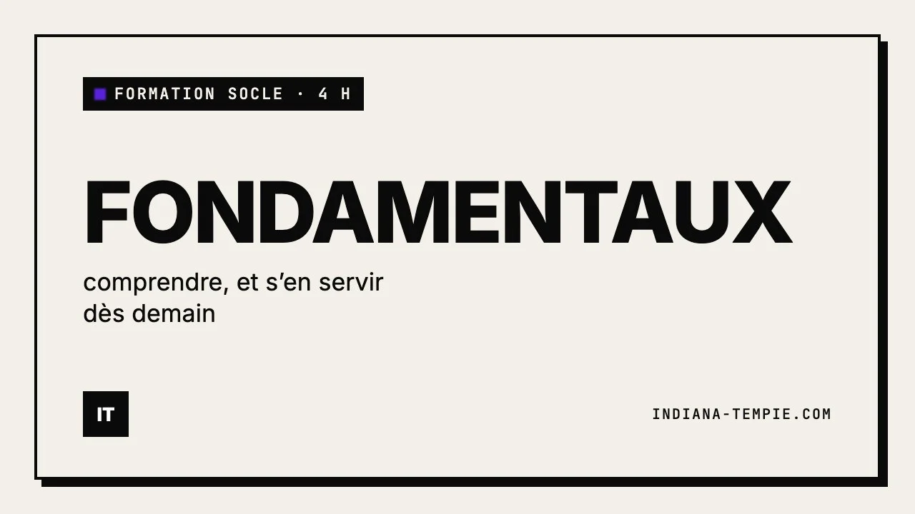 Miniature de la vidéo : Formation IA en entreprise : les fondamentaux, sur vos propres tâches