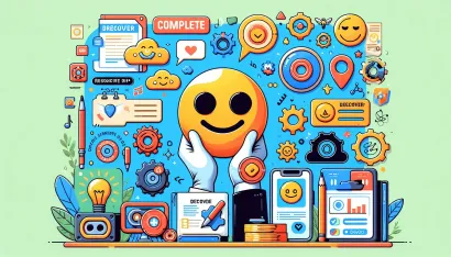 Illustration colorée représentant les réseaux sociaux