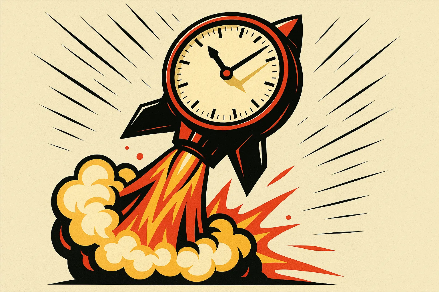 Illustration montrant comment une formation no code est vitale pour une PME en transformant le temps perdu en accélération.
