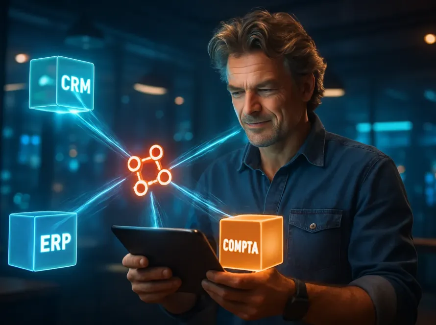 Guide sur l'API n8n pour connecter tous les logiciels d'une PME, y compris les plus anciens.