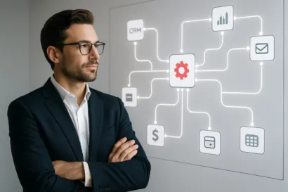 Un entrepreneur planifiant une strategie de workflow automation n8n pour la scalabilite de sa PME.