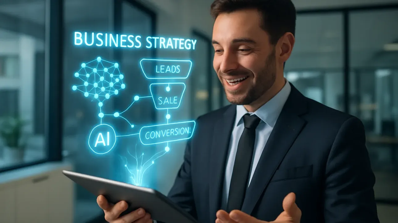 L'IA commerciale comme arme strategique pour optimiser le cycle de vente d'une PME.