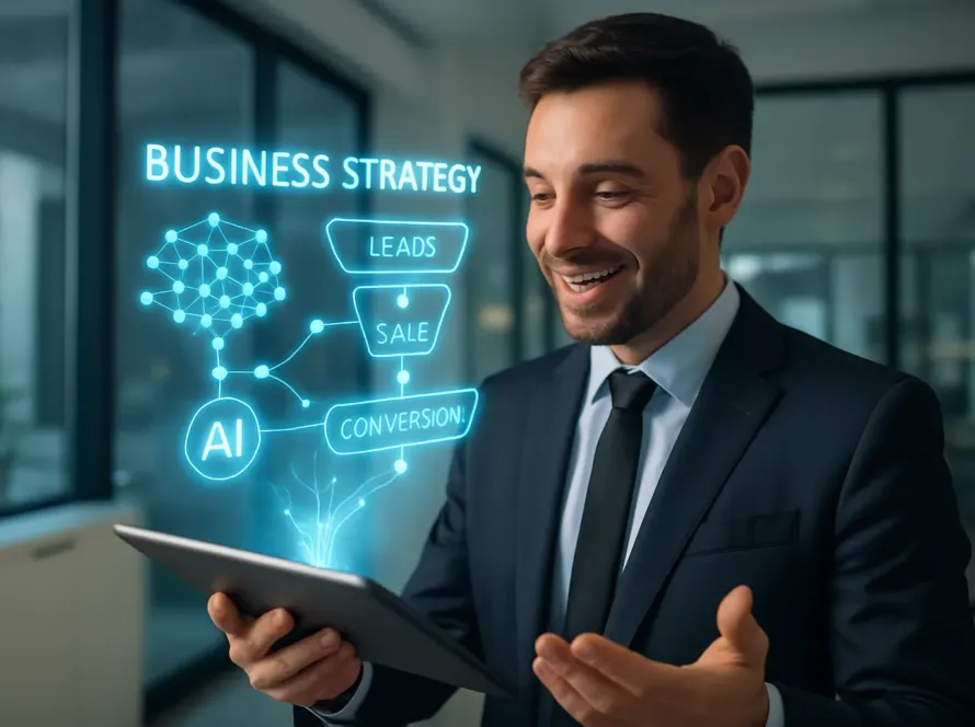 L'IA commerciale comme arme strategique pour optimiser le cycle de vente d'une PME.