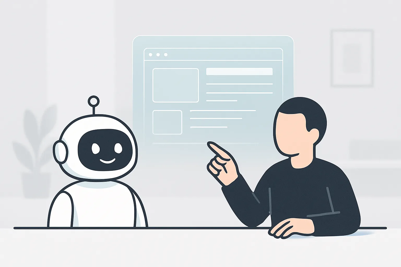 Dashboard montrant le ROI d'un site web créé avec l'IA vs méthode traditionnelle