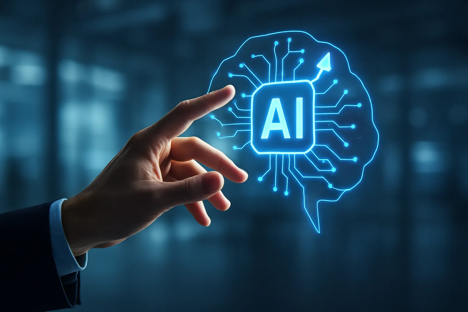 Graphique montrant l'impact économique des agents IA autonomes sur la productivité des PME françaises
