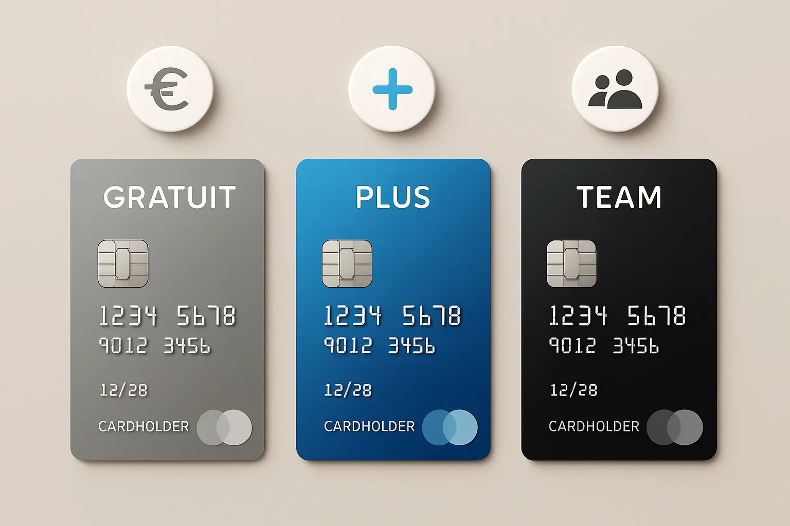Tableau comparatif détaillé des prix ChatGPT Free vs Plus vs Team vs Enterprise 2025 pour PME
